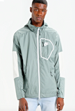Nike Jacke Advance Rain 15 Regenjacke Windbreaker grün grau - Sportsgeiz