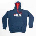 Fila Hoodie Sweatshirt Classic Pure dunkelblau 681090 - Kopensneakers Marken Schuhe stark reduziert