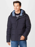 Strellson Herren Steppjacke Cloud Winterjacke marine