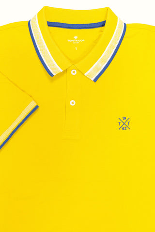 Tom Tailor Herren Poloshirt Classic gelb - Sportsgeiz