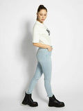 Wrangler Super High Skinny Body Bespoke Damen Jeans Stretch Denim Blue - Sportsgeiz